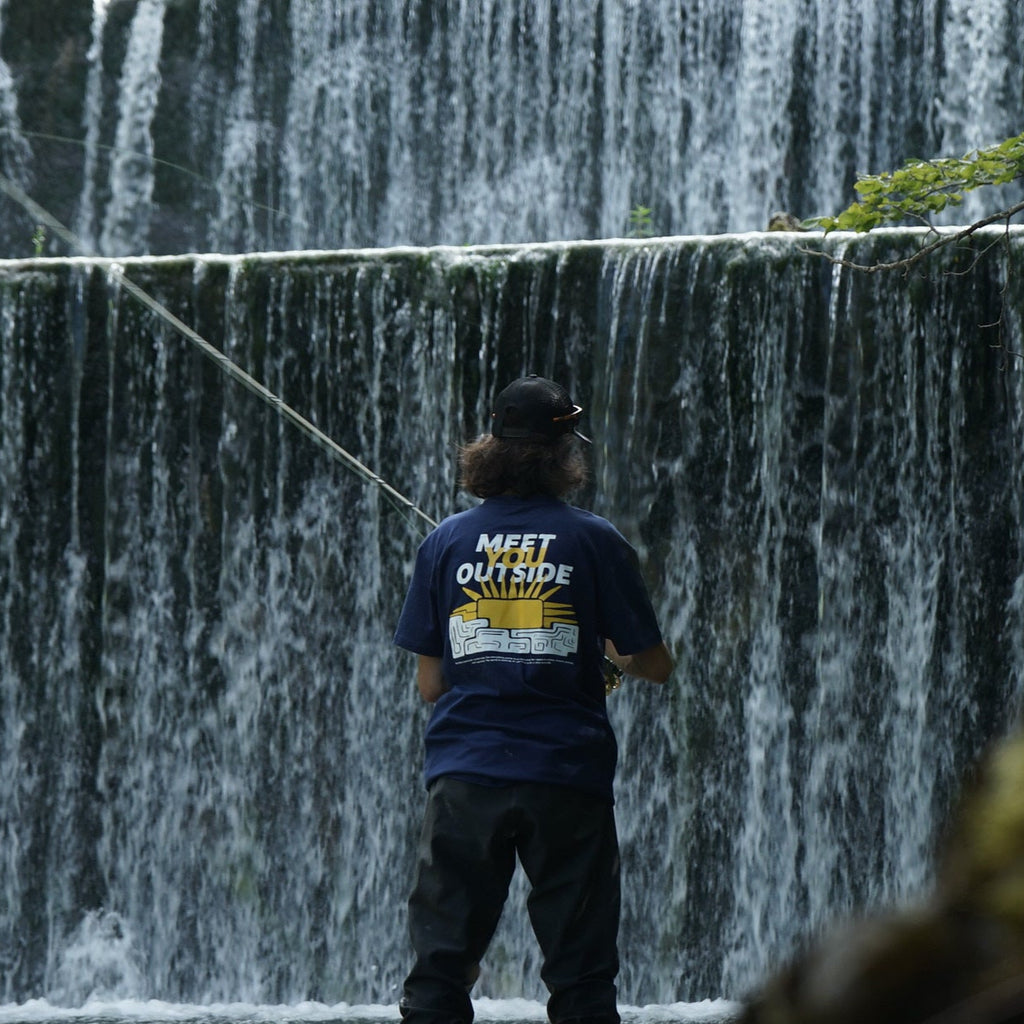 T-shirt oversize Meet You Outside