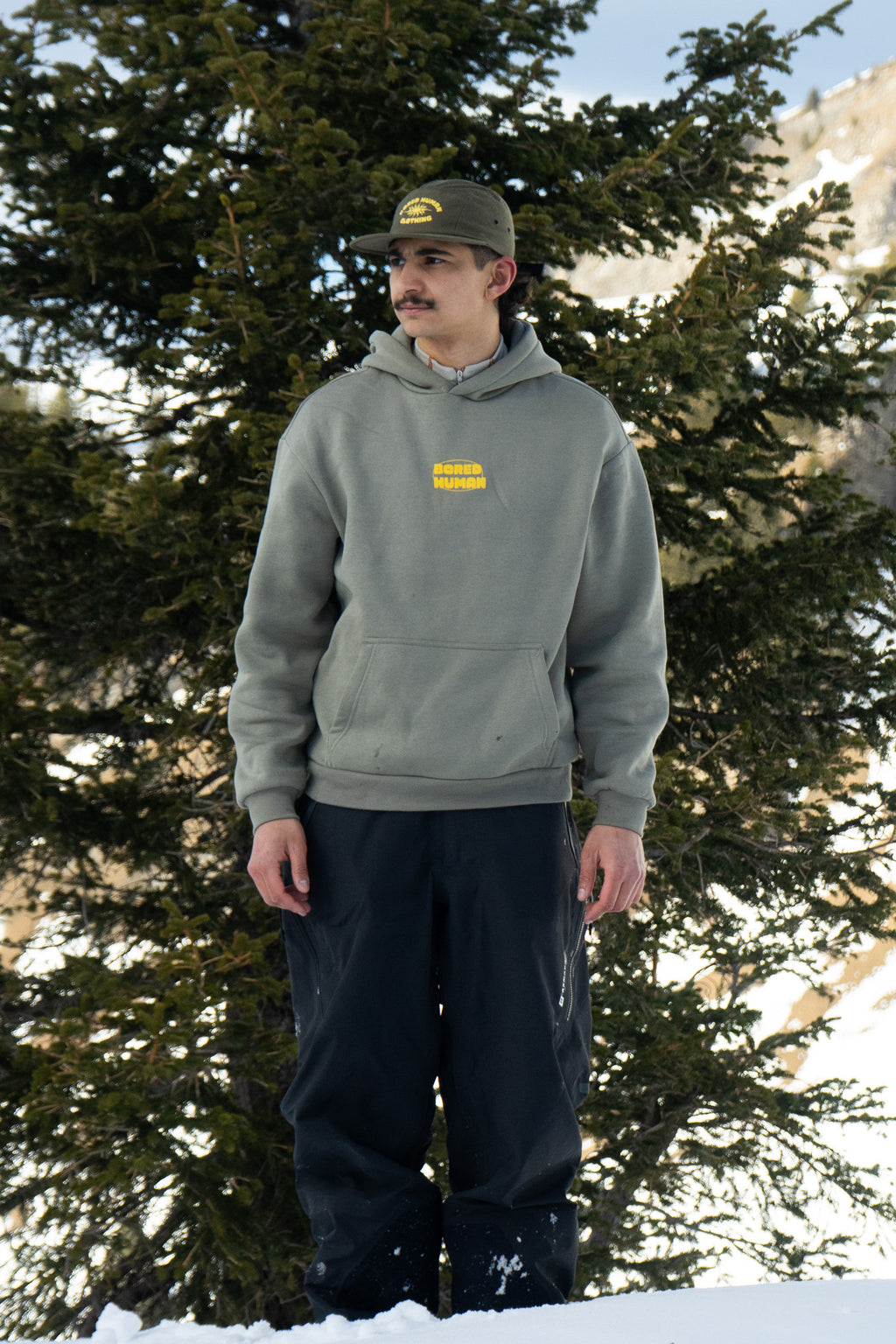 Hoodie Unisex Olive - Be Cool and Let Your Style Talk